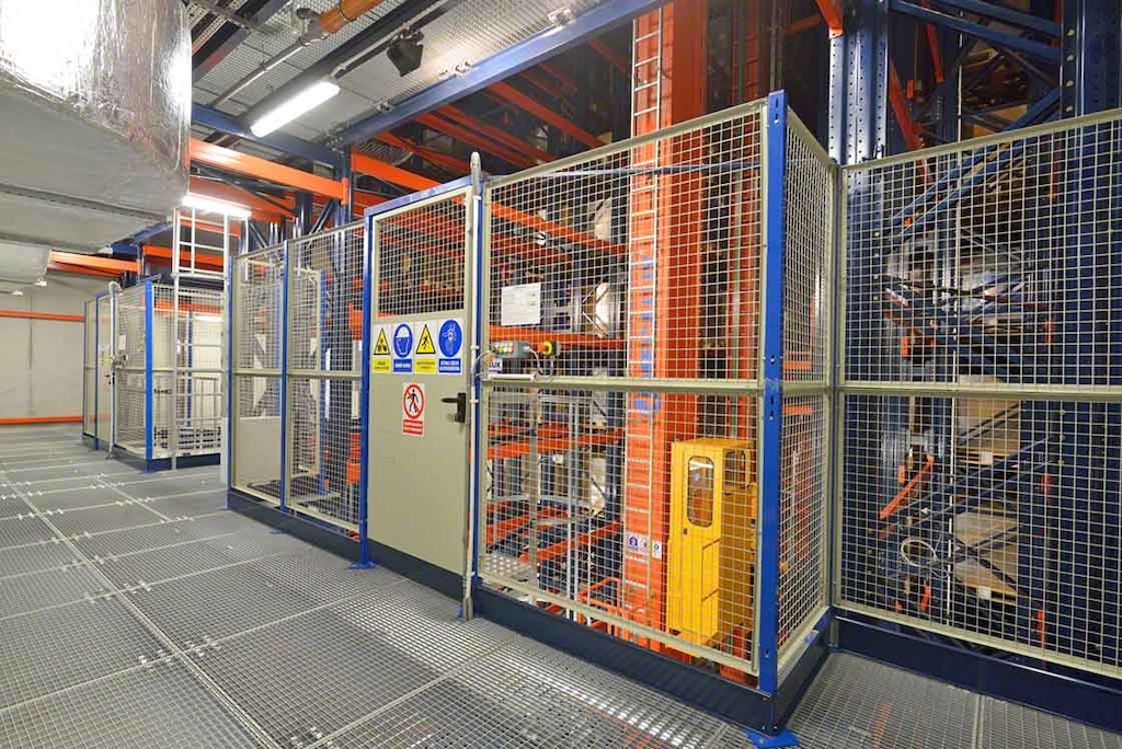 El sistema de parada de los equipos de manutención automáticos son un Poka-Yoke