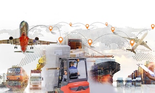 El transporte intermodal consiste en emplear varios modos de transporte para enviar una carga unitaria El transporte intermodal consiste en emplear varios modos de transporte para enviar una carga unitaria