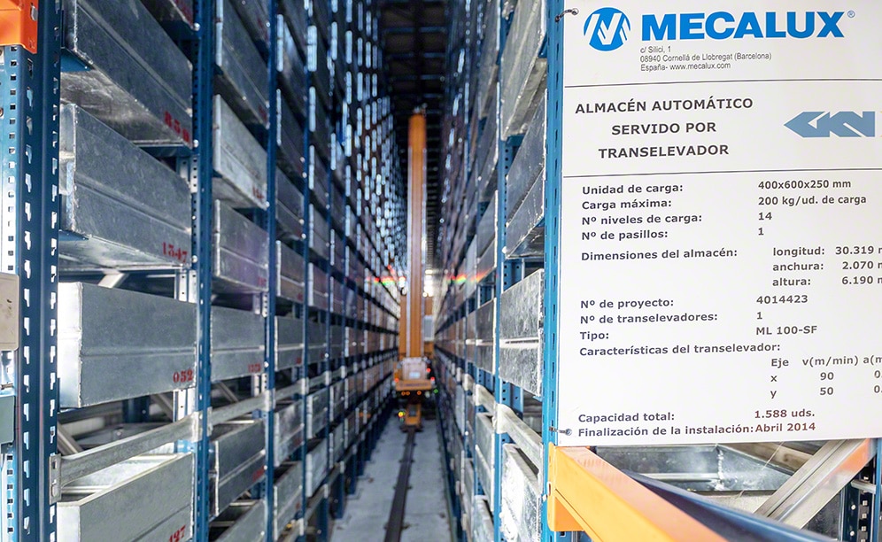 El depósito automático de GKN Driveline conectado con producción y expedición El depósito automático de GKN Driveline conectado con producción y expedición