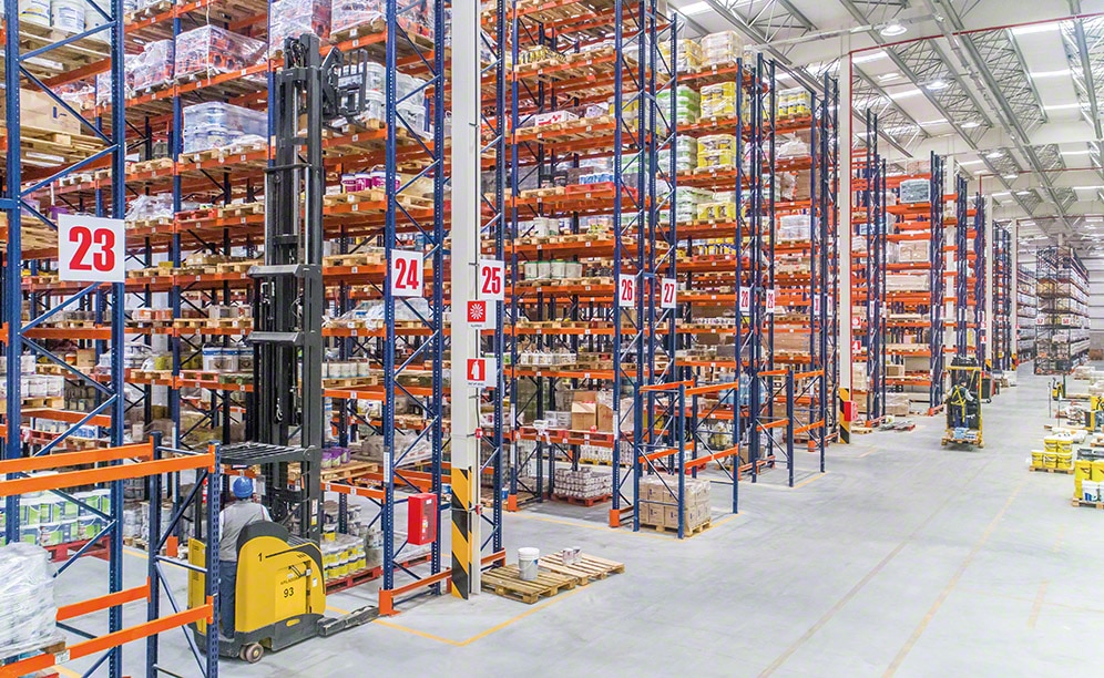 El distribuidor de pinturas Pinturerías Rex ha construido un nuevo depósito El distribuidor de pinturas Pinturerías Rex ha construido un nuevo depósito