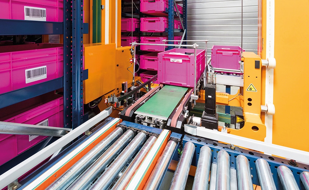La compañía ha confiado en la automatización que ofrece el depósito de cajas miniload de Mecalux para gestionar el proceso logístico de su centro ubicado en Francia
