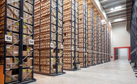 El archivo documental de Banco de Sabadell alcanza una capacidad para 658.236 cajas con la racks selectivos El archivo documental de Banco de Sabadell alcanza una capacidad para 658.236 cajas con la racks selectivos