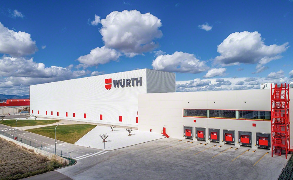 Un depósito llave en mano 100% automatizado para Würth en La Rioja Un depósito llave en mano 100% automatizado para Würth en La Rioja