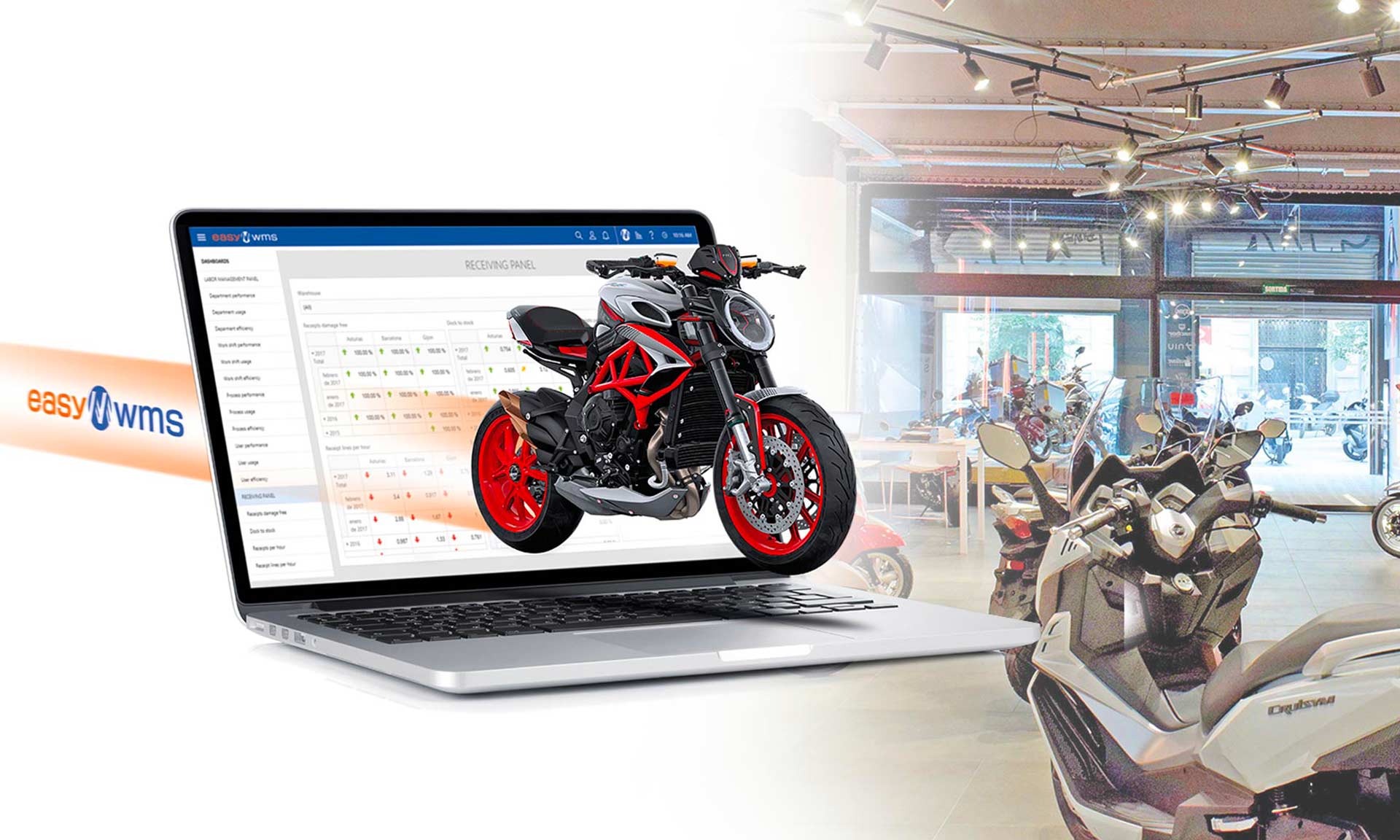 Motos Bordoy: una logística a todo gas Motos Bordoy: una logística a todo gas