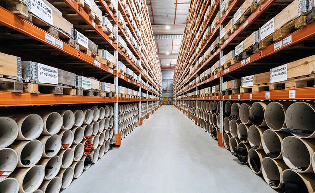 Los racks para pallets se ajustan a las dimensiones de los productos