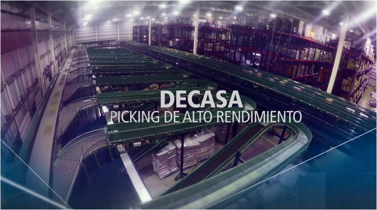 DECASA: Almacenamiento y picking de alto rendimiento