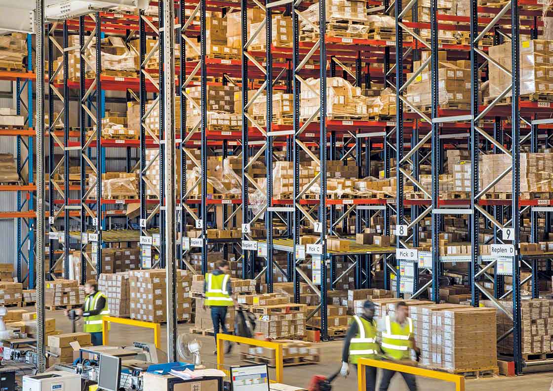 El stock de seguridad sobredimensionado puede ocupar un espacio muy valioso en el depósito