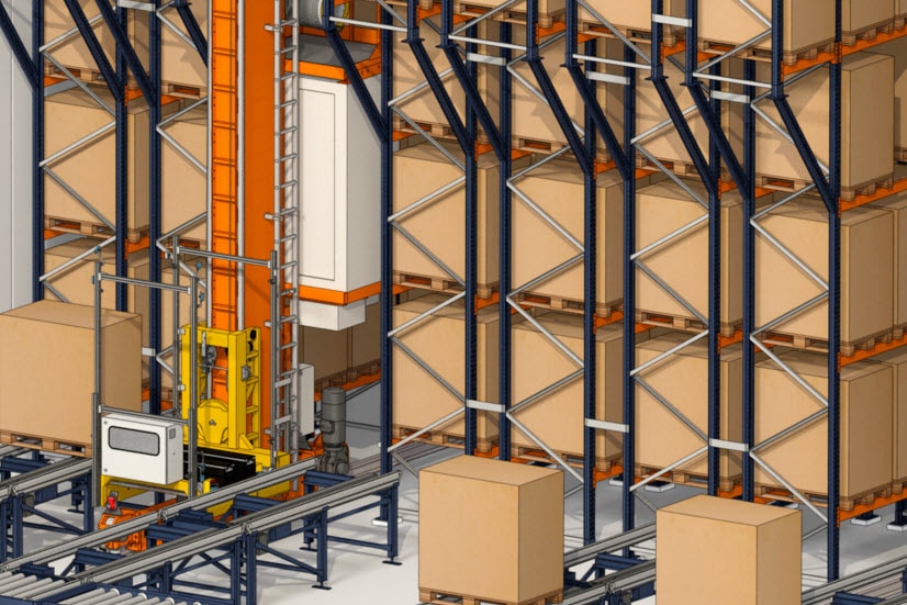 Industrias Yuk construirá un depósito automático de pallets y cajas