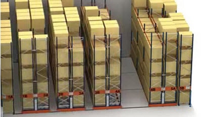 Racks móviles, doblar capacidad eliminando pasillos