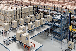 El 4-Way Pallet Shuttle dinamiza la gestión de cargas en depósitos de alta rotación