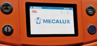 Cada robot AMR incluye una pantalla para realizar consultas sobre su estado y tareas de mantenimiento