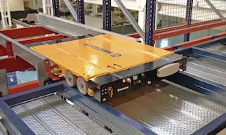 El 4-way shuttle para pallets