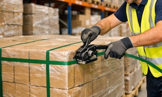 Flejar pallets es habitual en la preparación y acondicionamiento de mercadería en logística