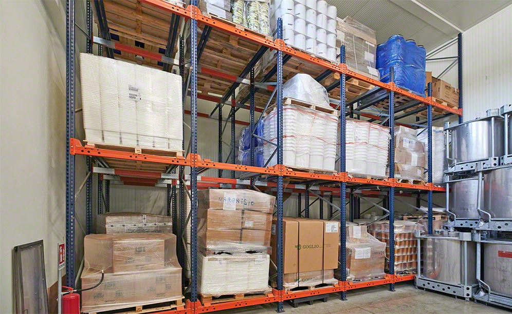 Nocciole Marchisio introduce racks push-back en su almacén de Cortemilia (Italia)
