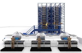 Se pueden incorporar más estaciones de picking en un mismo depósito para multiplicar el número de pedidos